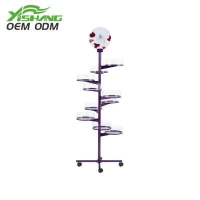 Wholesale Custom Supermarket Rotating Metal Display Rack, Metal Rack