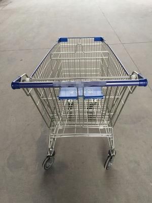 210L Low Price Metal Asian Standard Shopping Trolley for Japanese