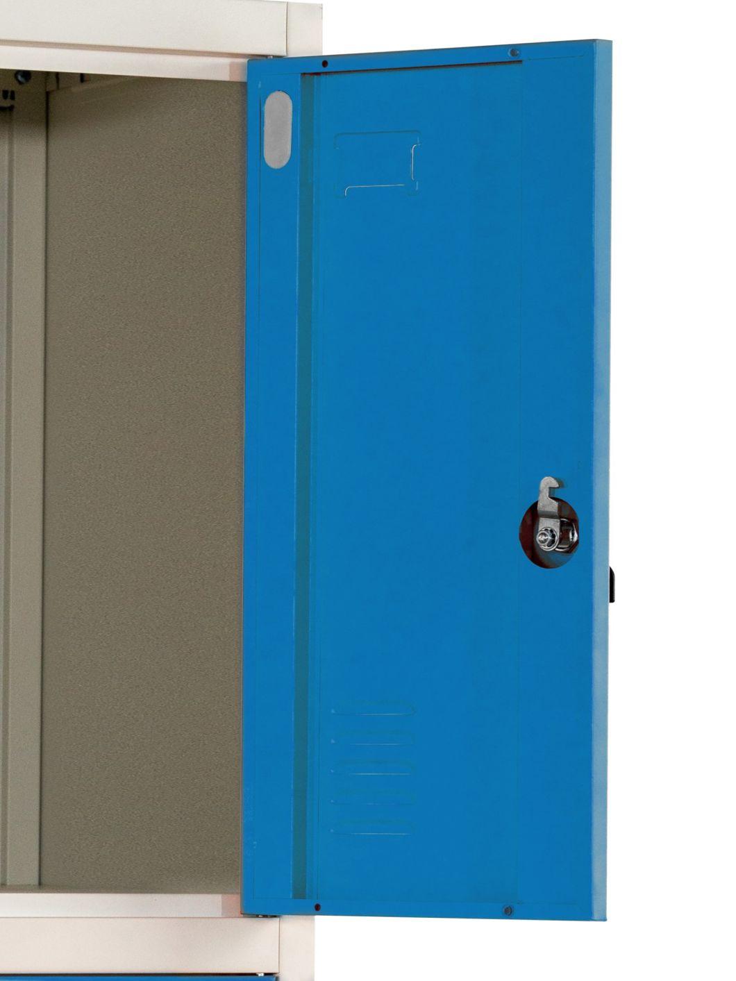 Steel 9 Compartment Gym Clothes Locker for Staffs