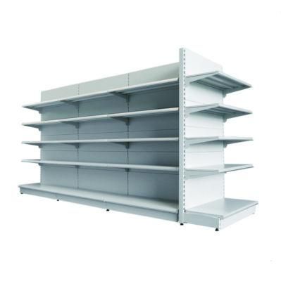 Double Side Tego Metal Supermarket Gondola Shelf