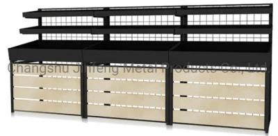 Supermarket Fruit and Vegetable Display Rack Display Shelves Jf-Vr-099