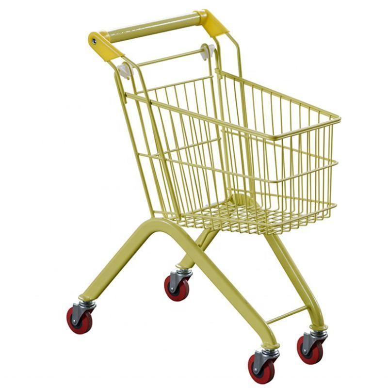 60-240L Supermarket Metal European Shopping Trolley