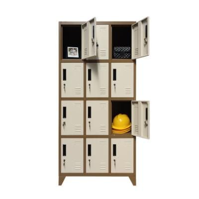 12 Door Metal Workers Lockers for Staff