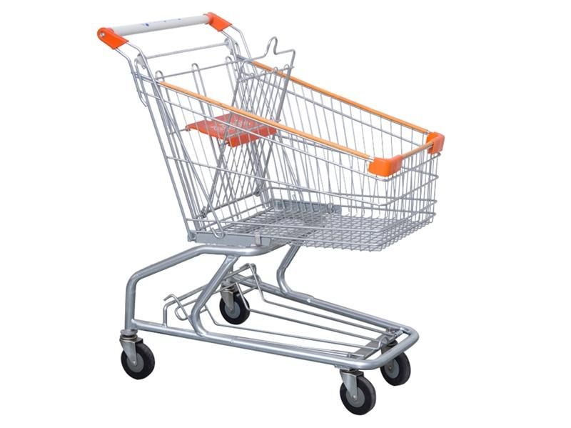 Easy Transport Low Price 150L American Style Supermarket Trolley