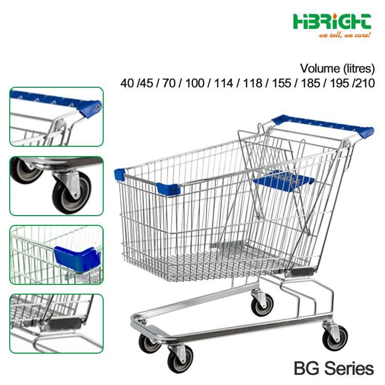 Supermarket Shopping Trolley Cart