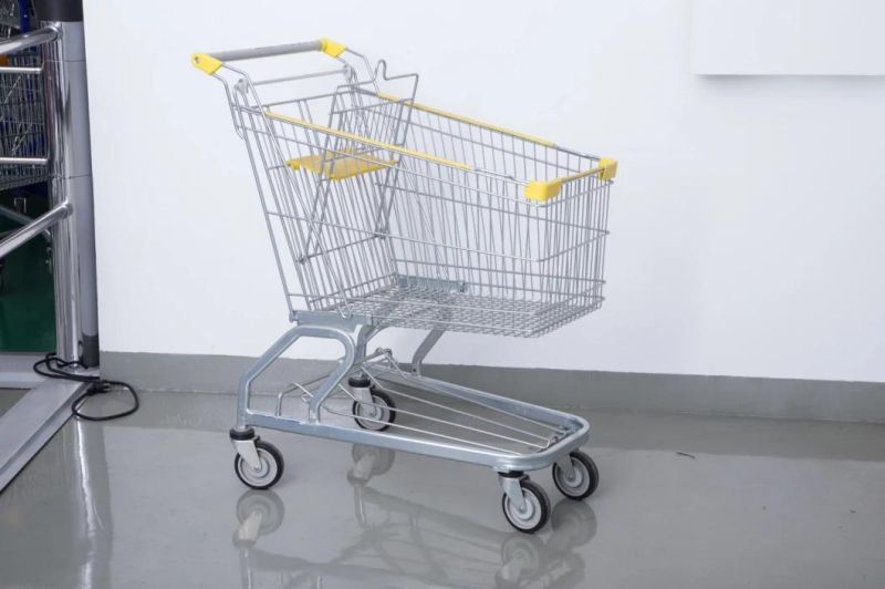 Factory Direct Price 100L American Style Model-D Supermarket Shopping Trolley