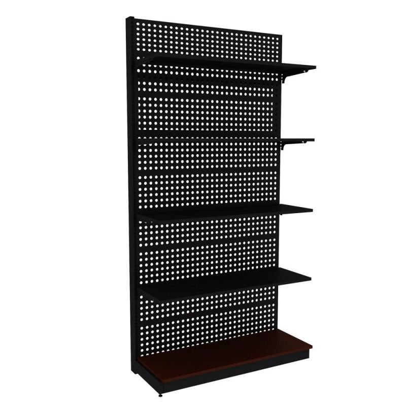 Factory Custom Advertising Display Supermarket Shelf, Display Rack for Hanging Items, Store Shelving