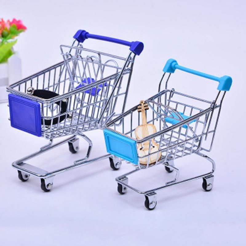 Asian Small Retail Supermarket Shopping Trolleys