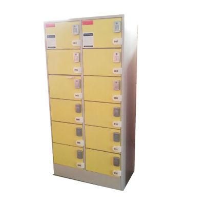 High Safety Locker 10/12/18 Door Supermarket Stainless Steel Lockers