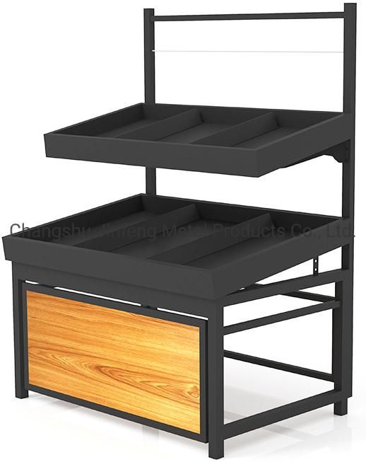 Supermarket Storage Shelf Vegetable and Fruit Display Rack