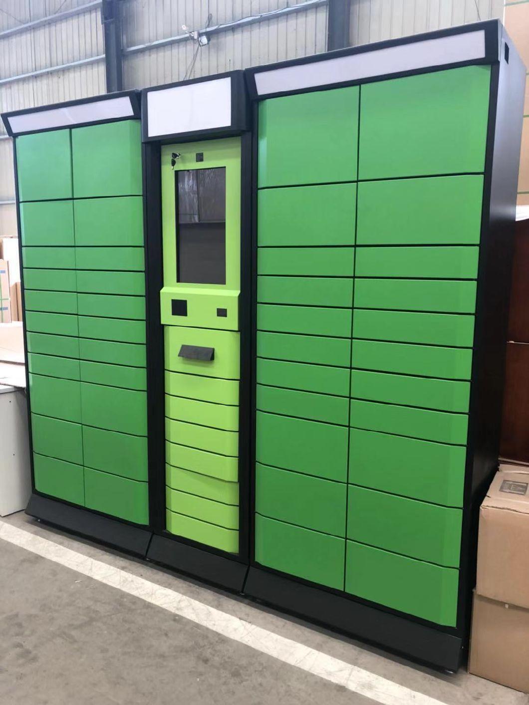 New Style Smart Cabinet 36 Doors Electronic Lock Parcel Locker Outdoor Intelligent Smart Storage Locker Parcel Delivery