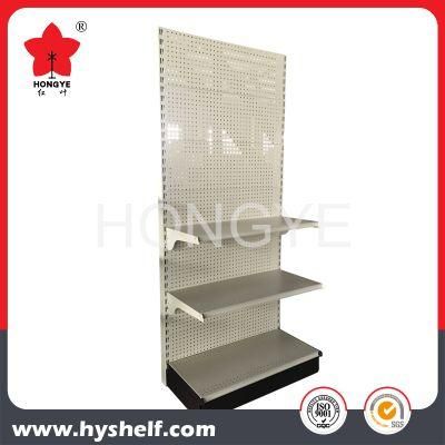 American Style Pegboard Supermarket Shop Equipment Shelving Unit