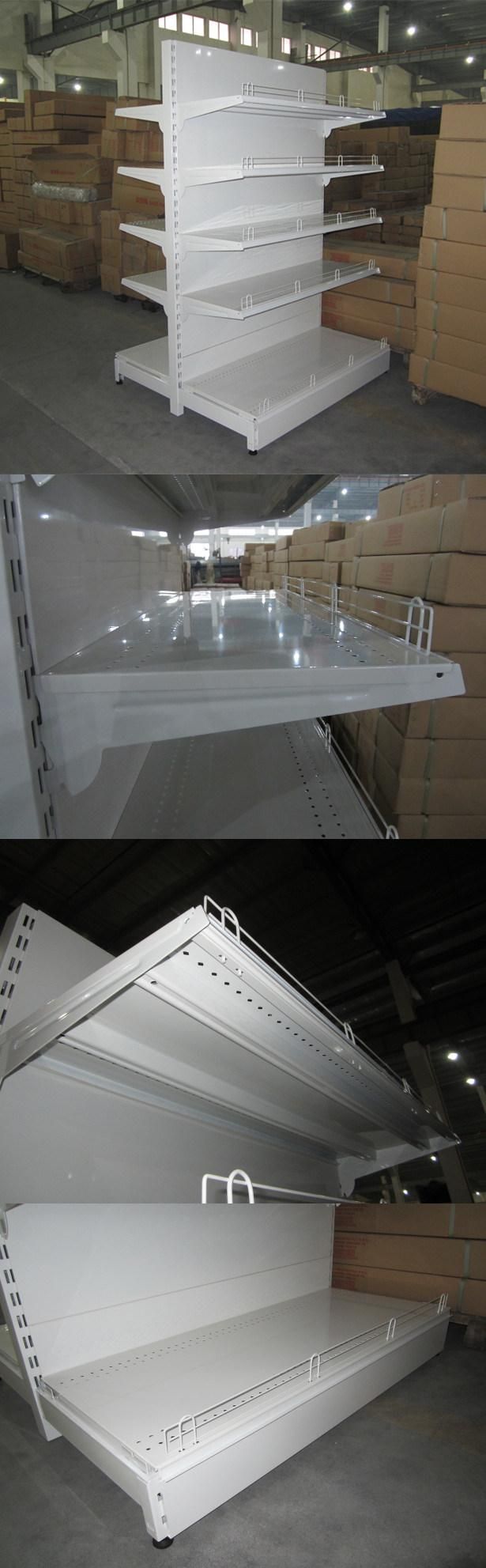 High Quality Double-Side Display Shelf with Supermarket Shelf