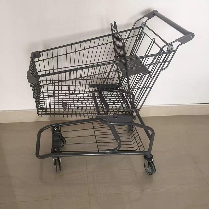 Light Shopping Trolley Bag 4 Wheels Shopping Trolley