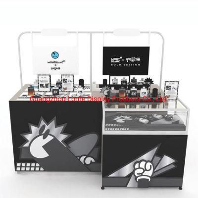 Cosmetic Mall Kiosk Perfume Showcase Product Skincare Cosmetic Display