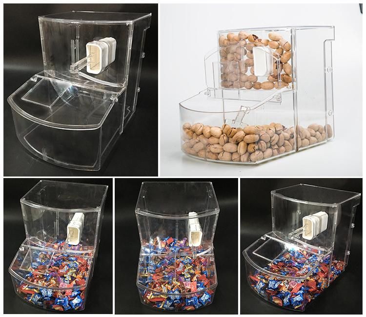 PC Material Candy Storage Container Bulk Candy Dispenser