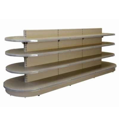 High Quality Steel Supermarket Half Round Head Shelf / Gondola Shelving/Supermarket Equipment