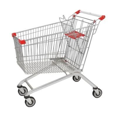 150L European Durable Shopping Trolley with Child Seat