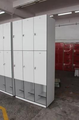 Gym Shoe Rack Storag Locker Room and Bench