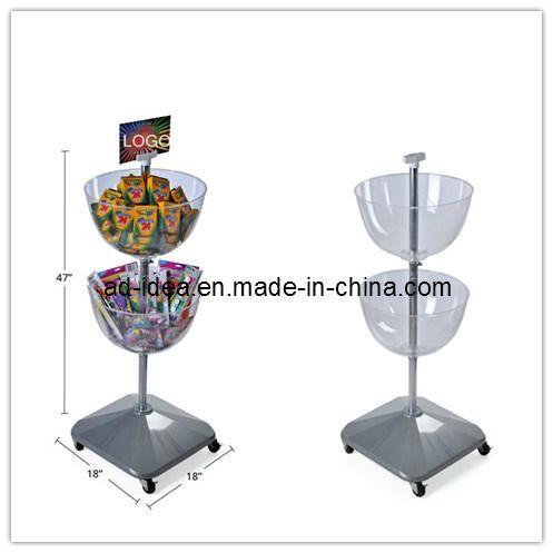 Candy Floor Bowl Display Stand Bowl Rack