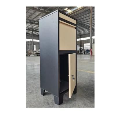 Fas-158 Modern Outdoor Metal Parcel Delivery Box Waterproof Iron Post Box Mailbox