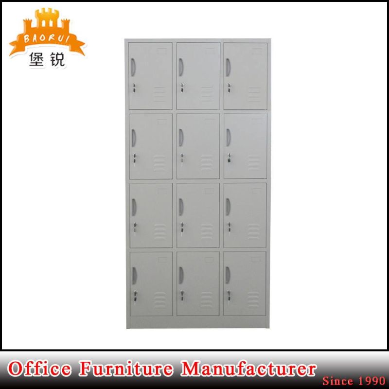 Metal 12 Door Sport Player Gym Locker with Flat Packing