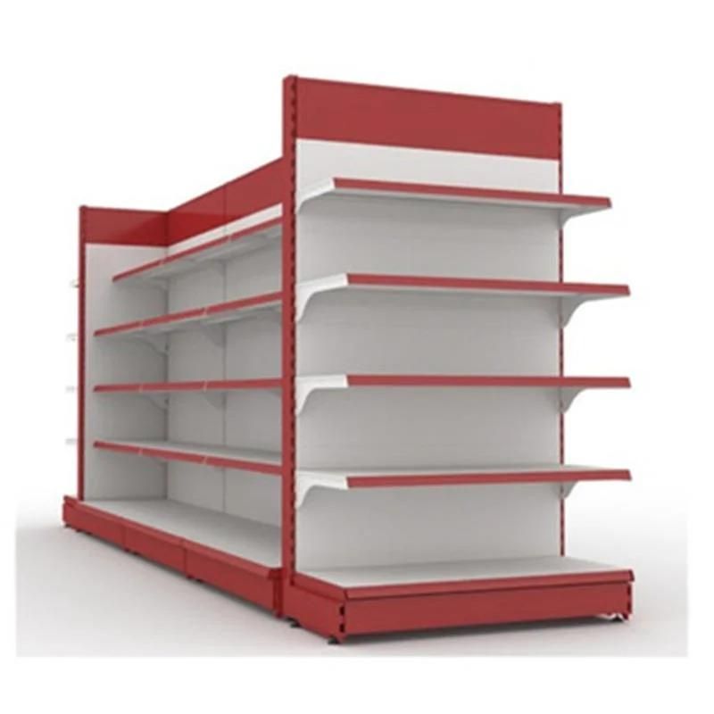 Manufacturer Customized Multifunctional Metal Display Rack Retail Grocery Store Supermarket Shelf