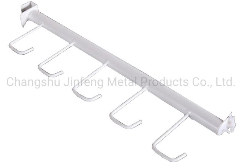 Supermarket Display Shelf Accessories Hanging Goods Metal Shaped Round Pipe Display Hook