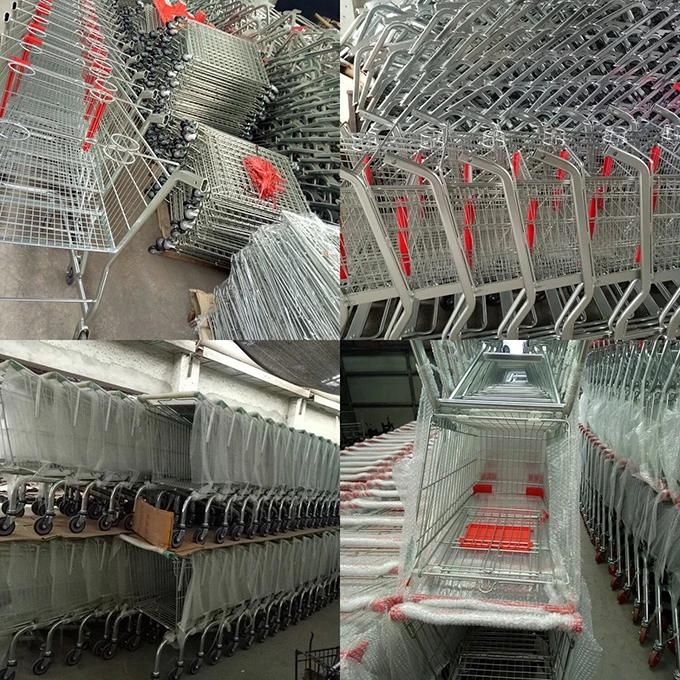 Hottest Supermarket 135L Plastic Shopping Cart