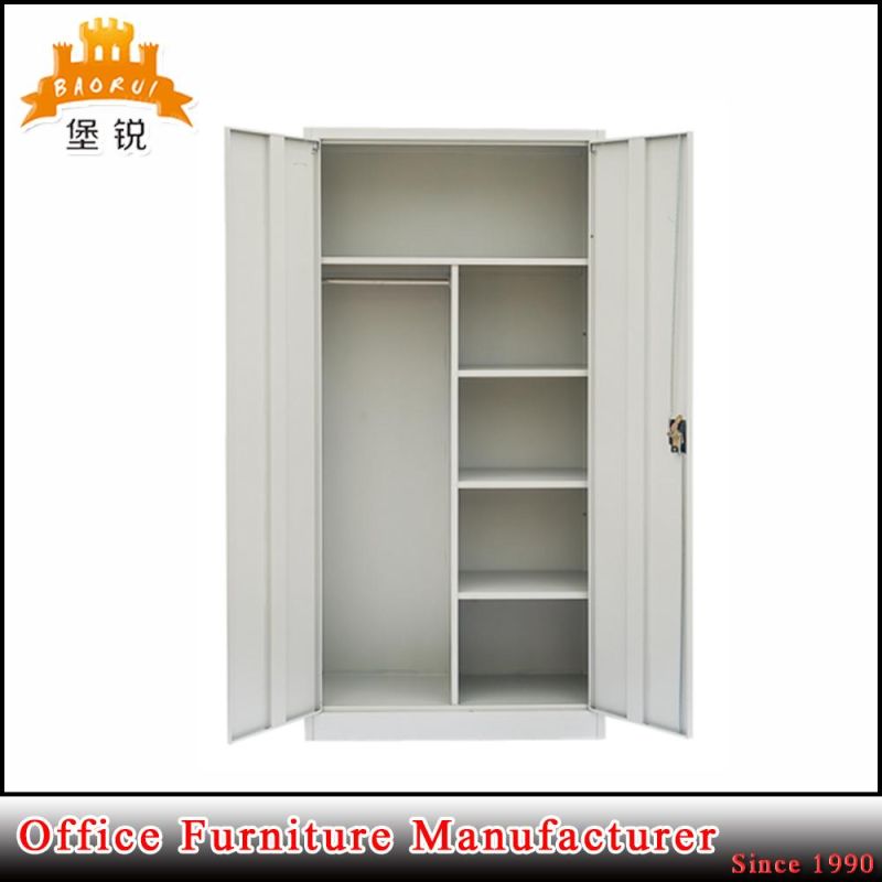 Two Door Steel Clothes Cabinet Locker for Storage