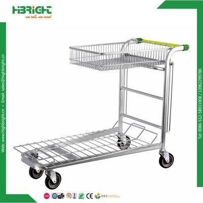 Construction Store and Warehouse Flat Heavy Duty Shopping Cart