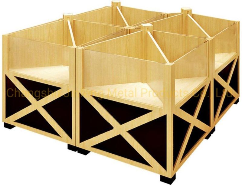 Supermarket Modern Promotion Table Display Rack for Bulk Food