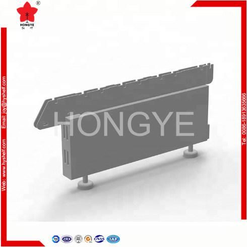 Tegometall Style Supermarket Gondola Display Shelf with Back Panel