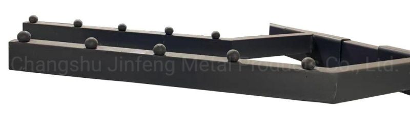 Supermarket Display Shelf Accessories Metal Hook with Five Bead Jf-Osa-015