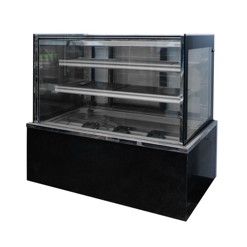 Countertop Hot Pastry Display, Bakery Display Cabinet, Cake Cooler, Bakery Showcase