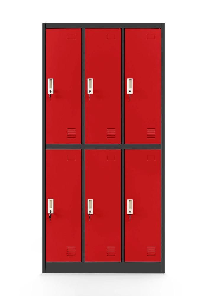 Red Locker High Quality Kd Structure Metal Locker