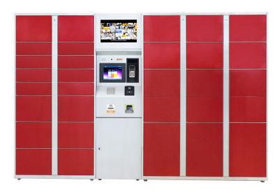 Safe Intelligent Steel Parcel Electronic Delivery Locker for Barcode Pincode RFID Fingerprint Facial Charging