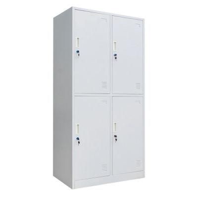 4 Doors Locker Room Staff Metal Steel Parcel Work Lockers