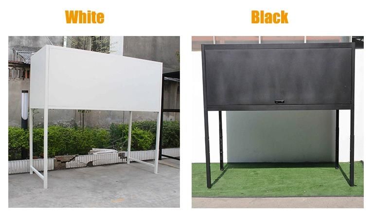 High Quality Outdoor Metal Shed Over Bonnet Car Park Storage Box