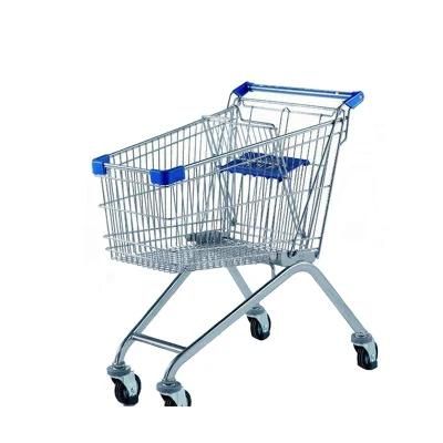 Wheels Shopping Cart Trolley Plastic Basket