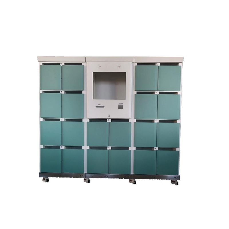 Densen Customized Outdoor Waterproof Metal Express Storage Cabinet Smart Cabinet with Kerong Smart Storage Locker