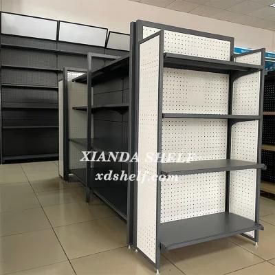 Supermarket Basket Warehouse Rack Wall Shelving Upright Shop Fitting Brackets