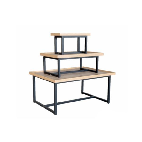 Four Layers Four Way Stand Wooden Shelf Multiple Sizes Are Available