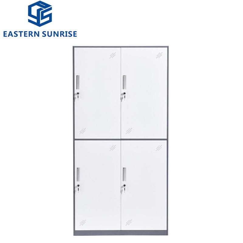 4 Door Steel Labour Workers Cloth Storage Lockers