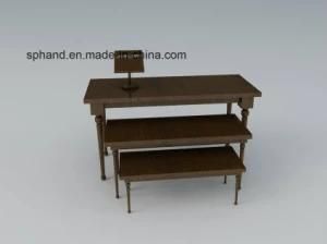 Wood Retro Promotion Desk Rack