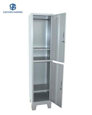 2 Door Wardrobe Locker up and Down Design