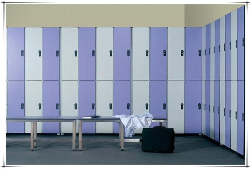 China Manufacturer HPL 4 Tier RFID Fitness Locker