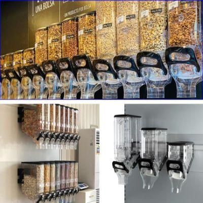 Commercial Food Dispenser Gravity Bin Cereal Dispenser