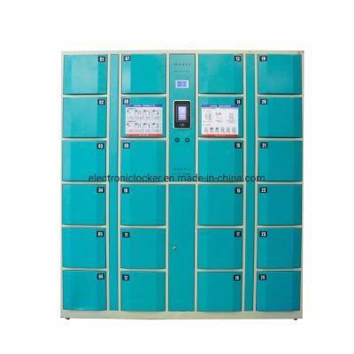 24 Openings Barcode Electronic Storage Locker