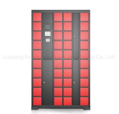 60 Door Glass Acrylic Mobile Phone Mobile Charging Station Locker